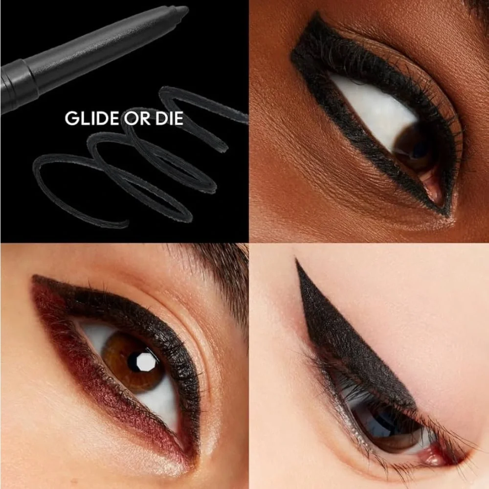 MAC “Glide or Die” Waterproof Eyeliner Pencil — Black